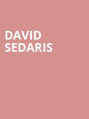 David Sedaris at Royal Festival Hall